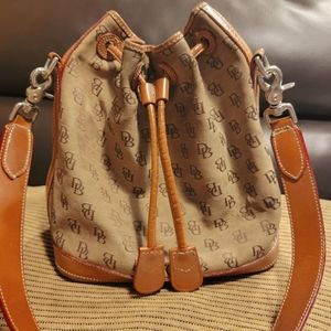 Dooney & Bourke Vintage Drawstring Bucket Bag